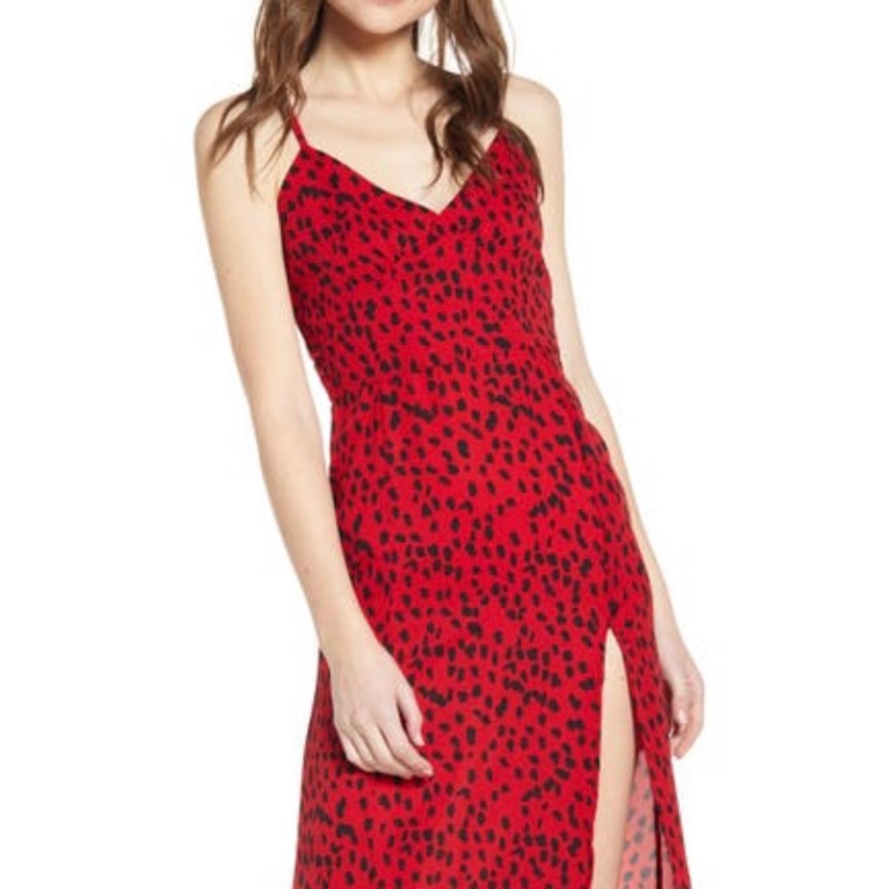 Leith Red Dress